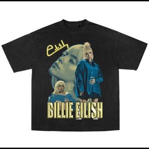 Rap style Billie Eilish tee
